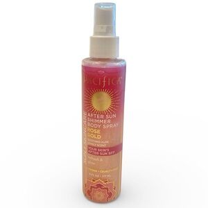 Pacifica After Sun Shimmer Body Spray Rose Gold Aloe Skincare 6 oz Discontinued